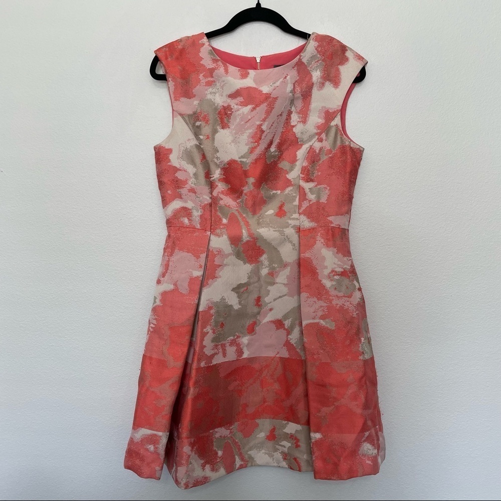 Vince camuto  floral printed tea dress knee length sz.10